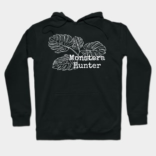 Monstera Hunter (White) Hoodie